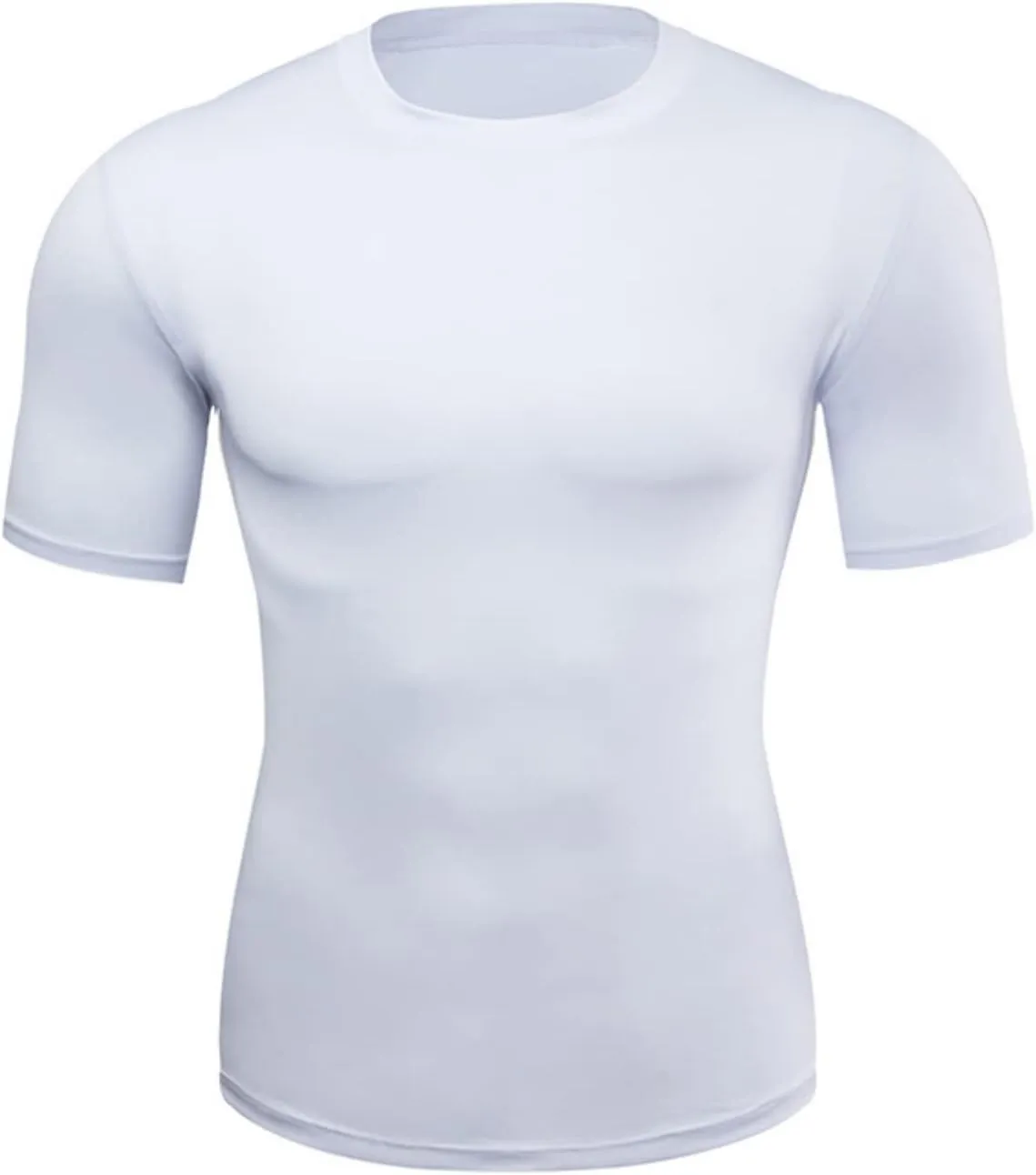 2 or 3 Pack Men's Compression Shirts Short Sleeve Workout T-Shirt Quick Dry Undershirts Athletic Baselayer Tank Top