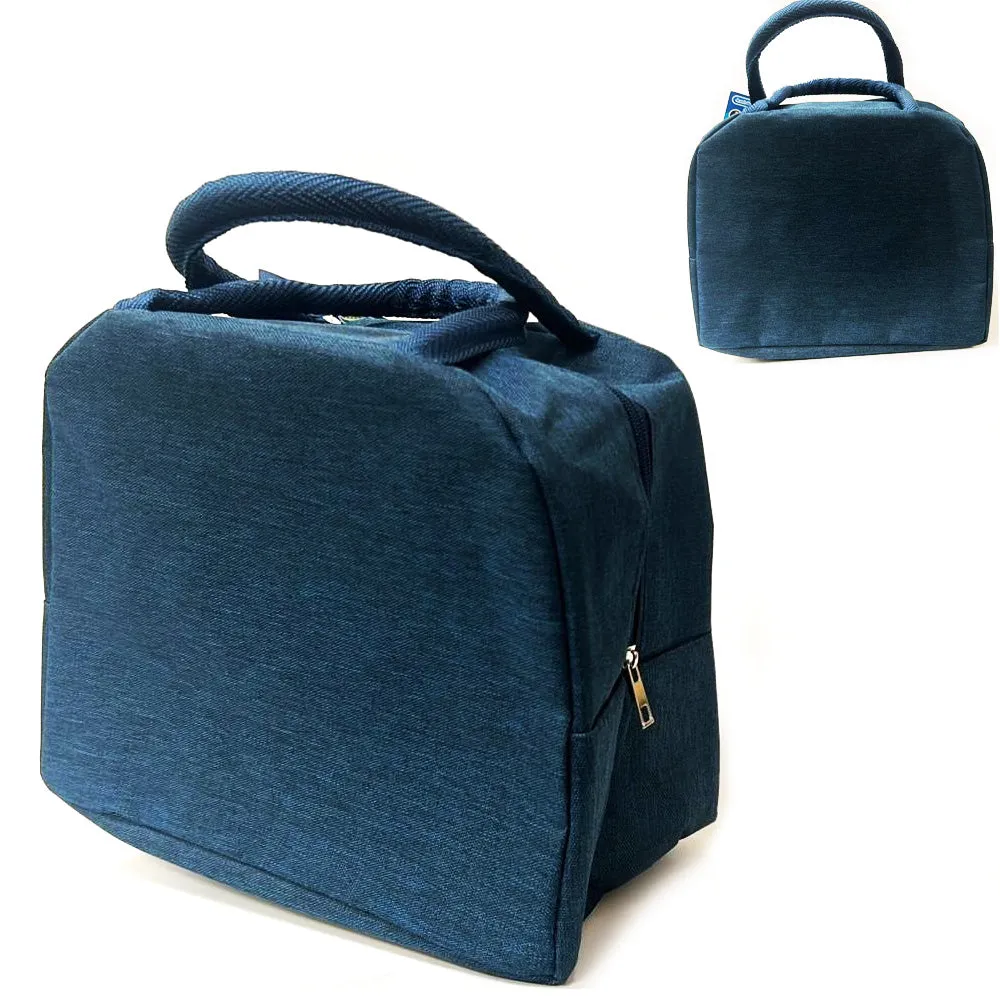 2 Pk Insulated Lunch Bag Cooler Lunchbox BPA Free Work School Men Women Kids
