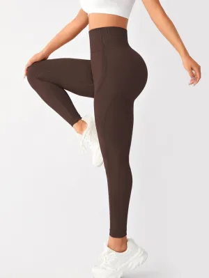 3Pcs Seamless Leggings for Women High Waist Workout Yoga Pants, Scrunch Butt Lifting Elastic Tights