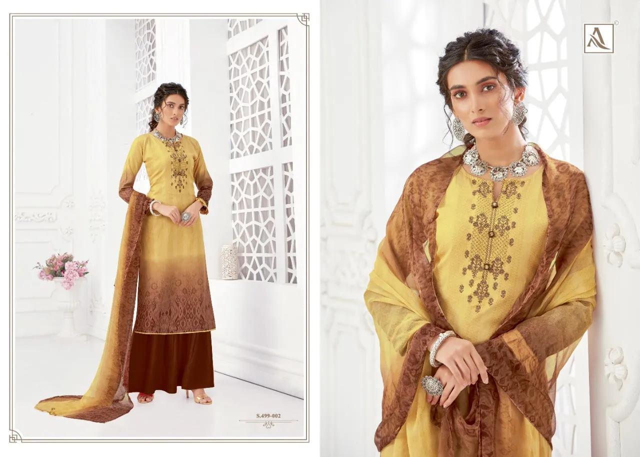 Alok Suit Gurleen Pure Jam Cotton Digital Printed Stylish Suit Collection