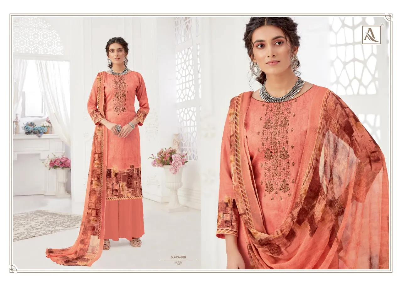 Alok Suit Gurleen Pure Jam Cotton Digital Printed Stylish Suit Collection