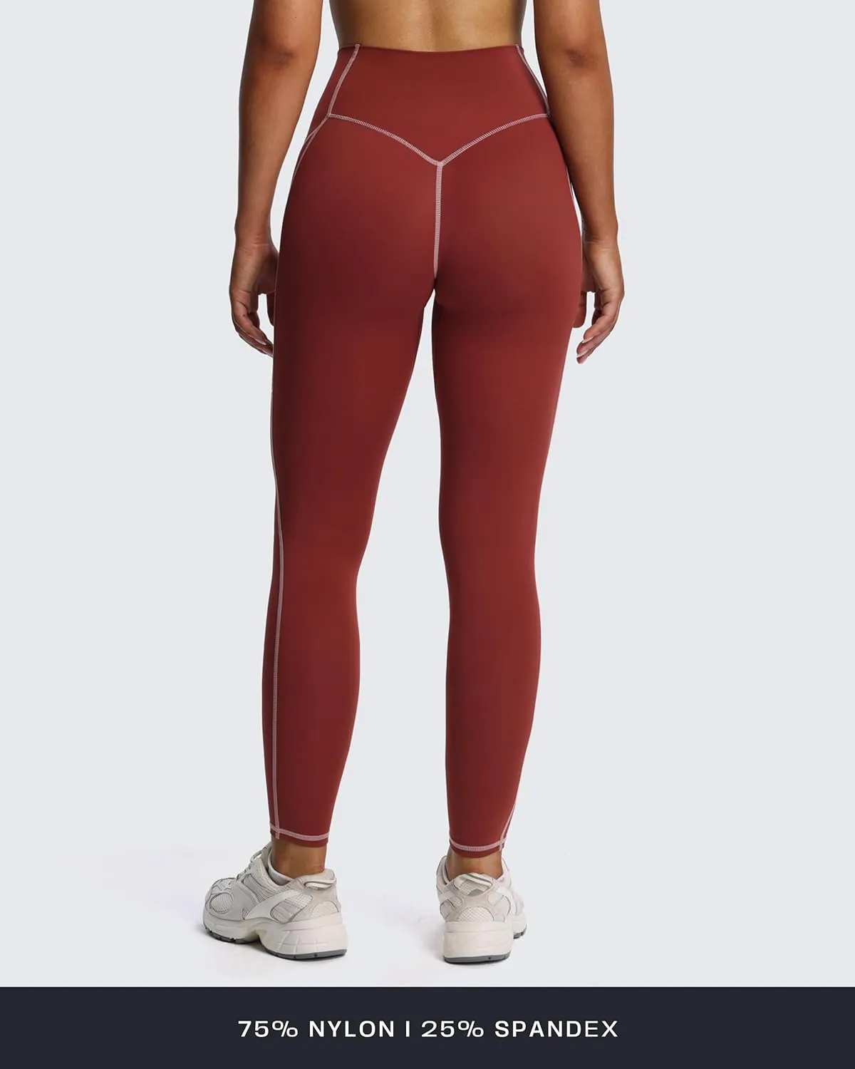 Aoxjox Workout Leggings for Women High Waisted Exercise Athletic Gym Fitness Yoga Lexi Lined Pants 26"