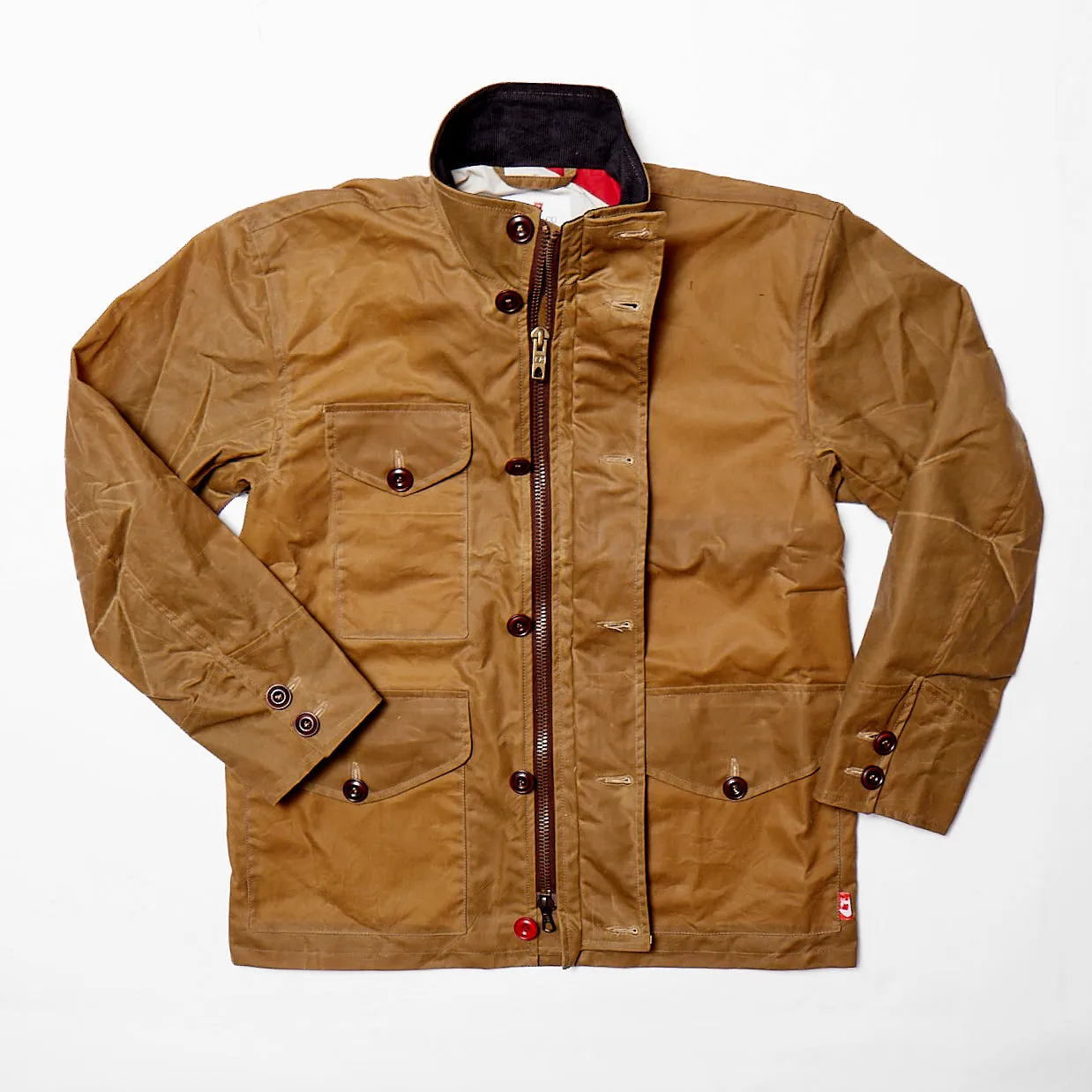 Atlas Biker Style Waterproof Wax Jacket