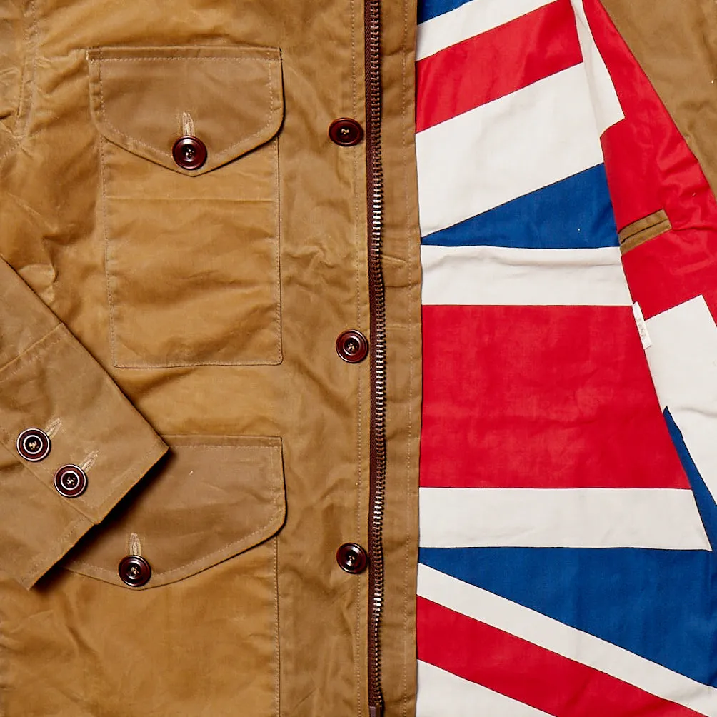 Atlas Biker Style Waterproof Wax Jacket