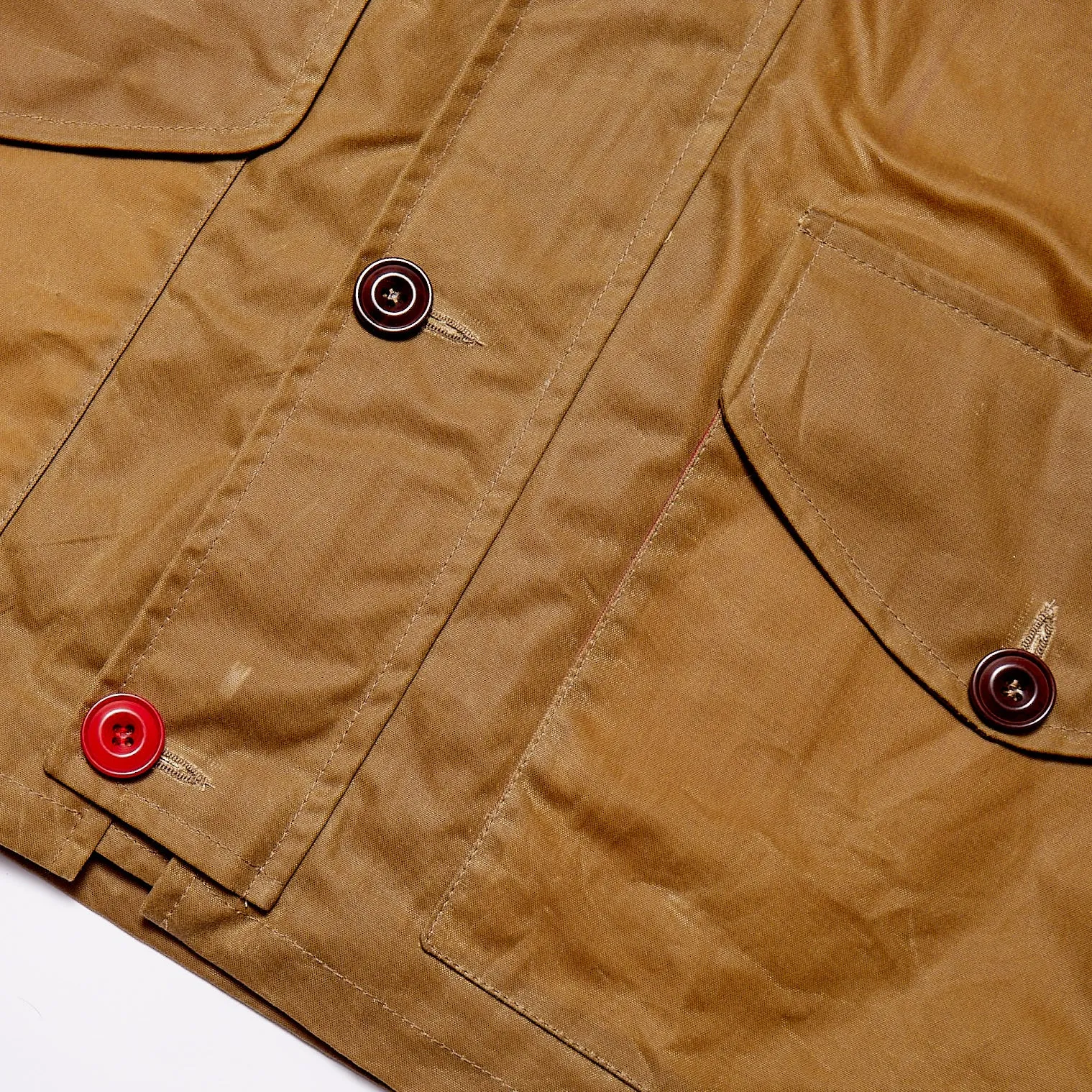 Atlas Biker Style Waterproof Wax Jacket