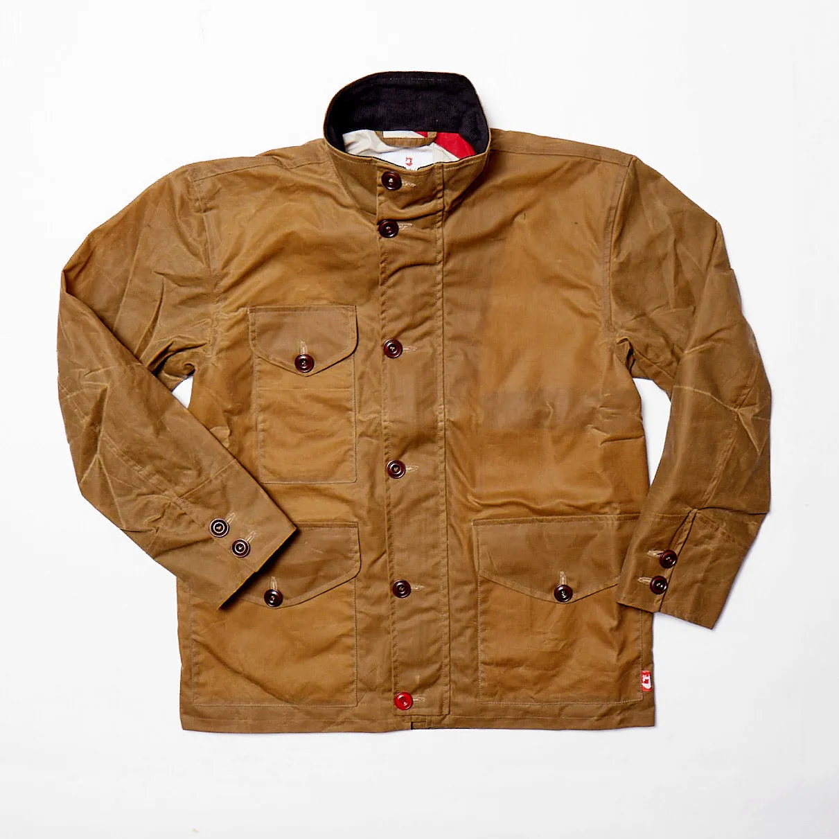 Atlas Biker Style Waterproof Wax Jacket