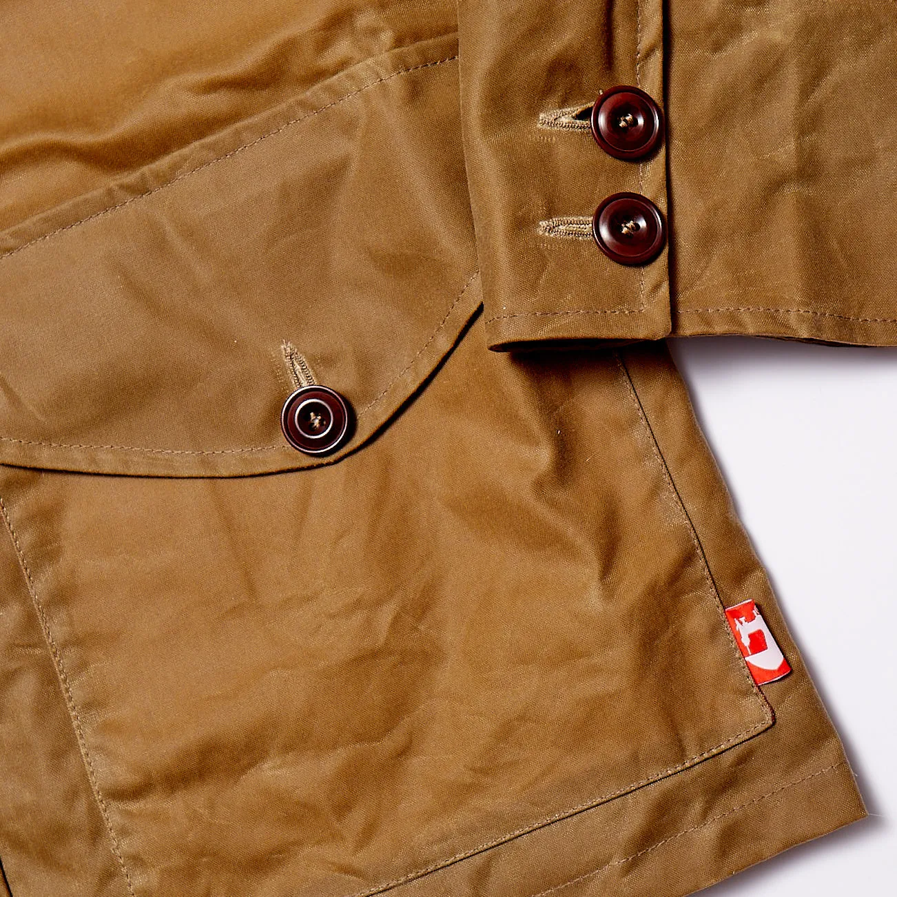 Atlas Biker Style Waterproof Wax Jacket