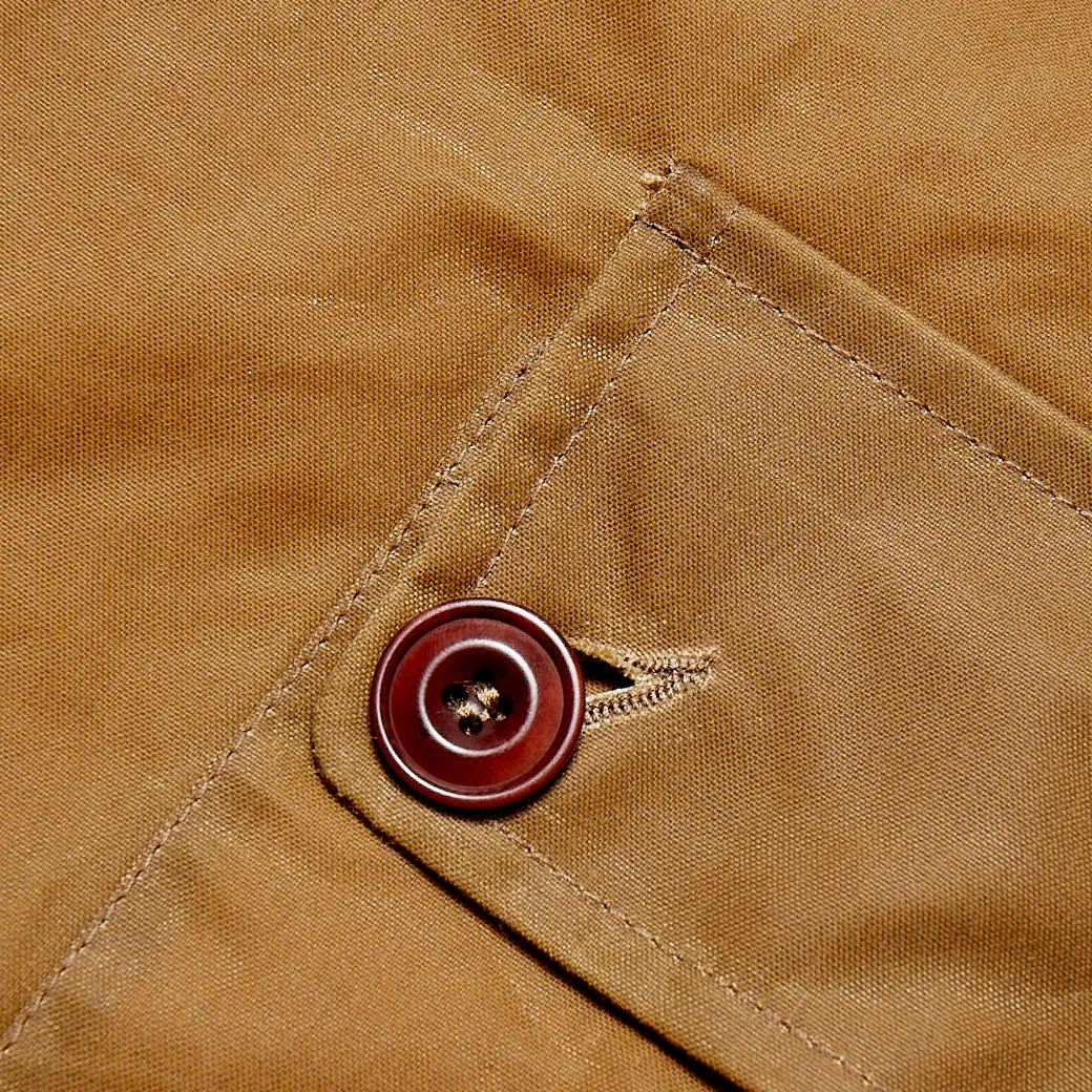 Atlas Biker Style Waterproof Wax Jacket