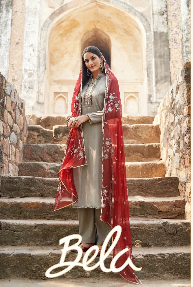 Bela Fashion Muskaan Muslin Modern Stylish Collection Salwar Suit