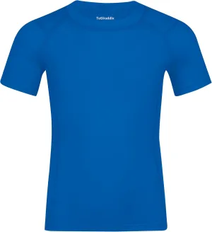 Boy Girls Compression Shirt Short Sleeve Youth Basketball Undershirt Kids Quick Dry Athletic Base Layer T-Shirt
