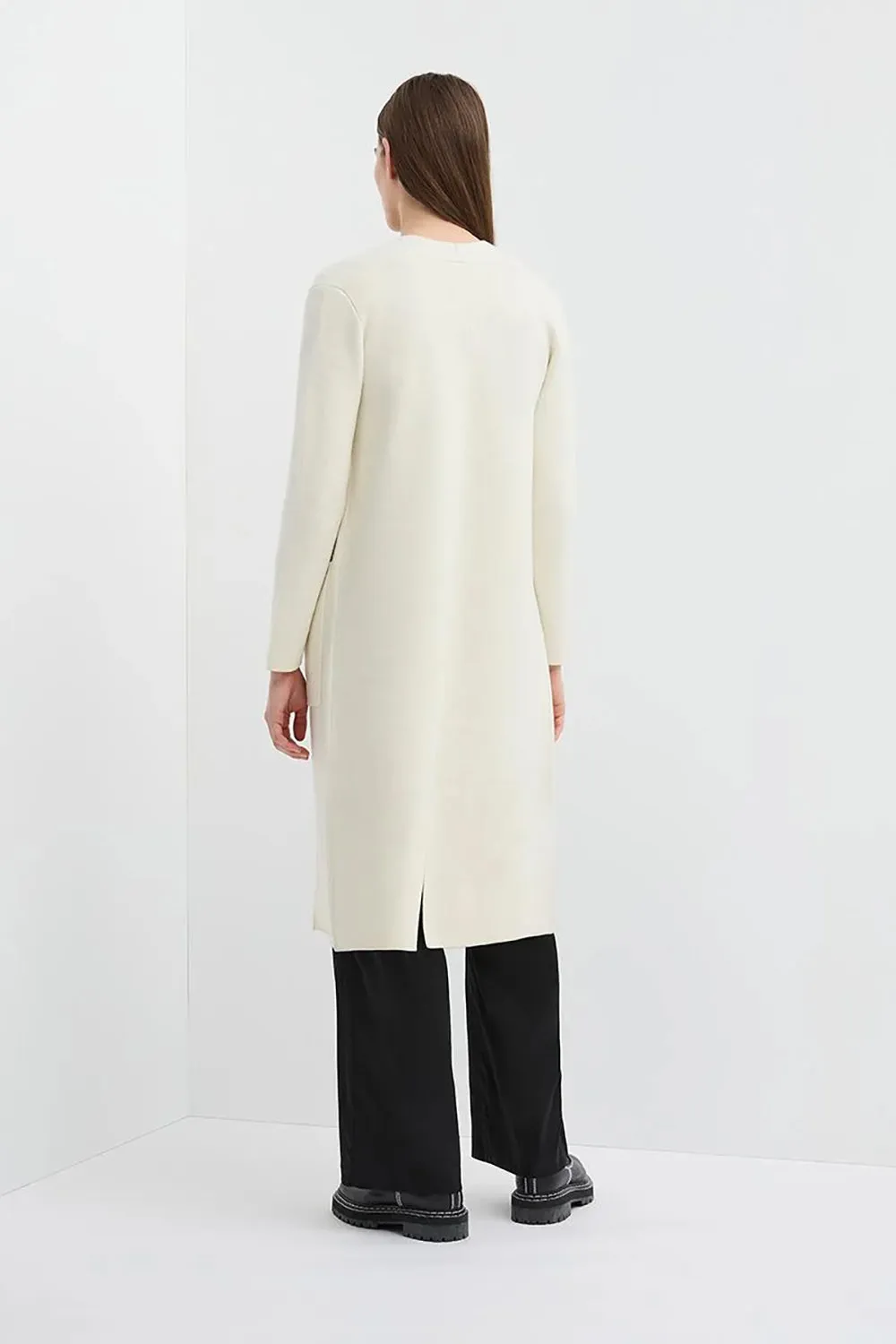 Caravan & Co Longline Solid Cardigan CK101