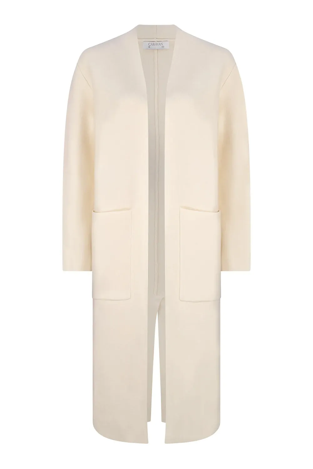 Caravan & Co Longline Solid Cardigan CK101