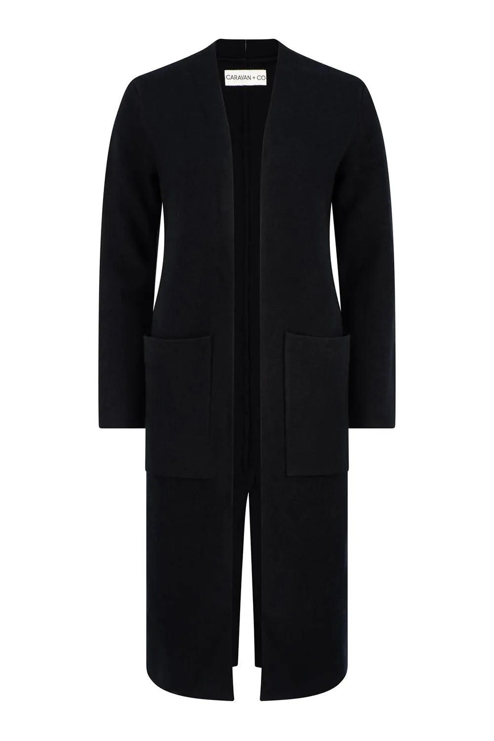 Caravan & Co Longline Solid Cardigan CK101