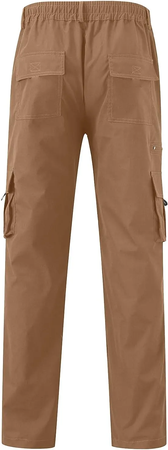 Cargo Trousers for Men Bottoms Casual Workout Trousers Mens Sports Trousers Men's Gym Joggers Sweatpants Tracksuit