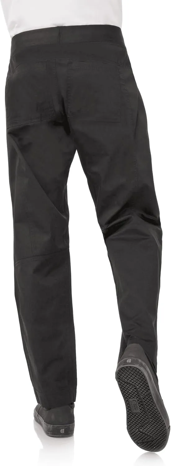 Chef Works Men's Lightweight Slim Chef Pants