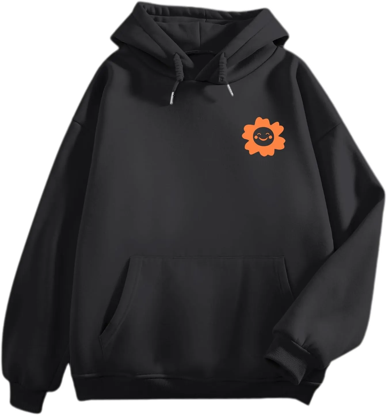 Cute Graphic Hoodies for Teen Girls Aesthetic Preppy Sweatshirts Inspirational Letter Slogan Loose Fit Pullover Tops