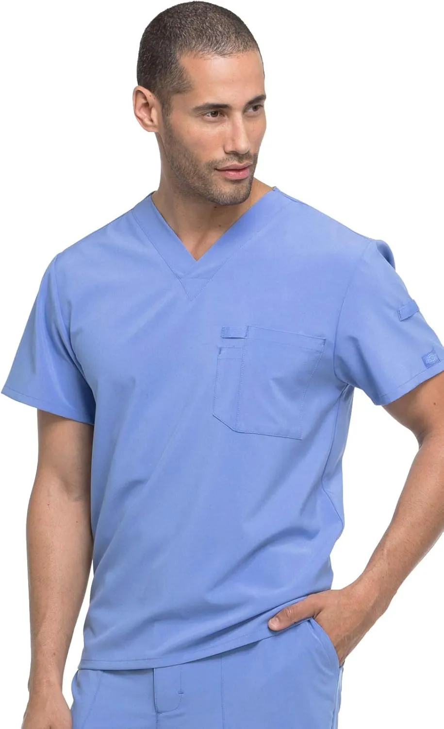 Dickies EDS Essentials Men Scrubs Top Tuckable V-Neck DK635
