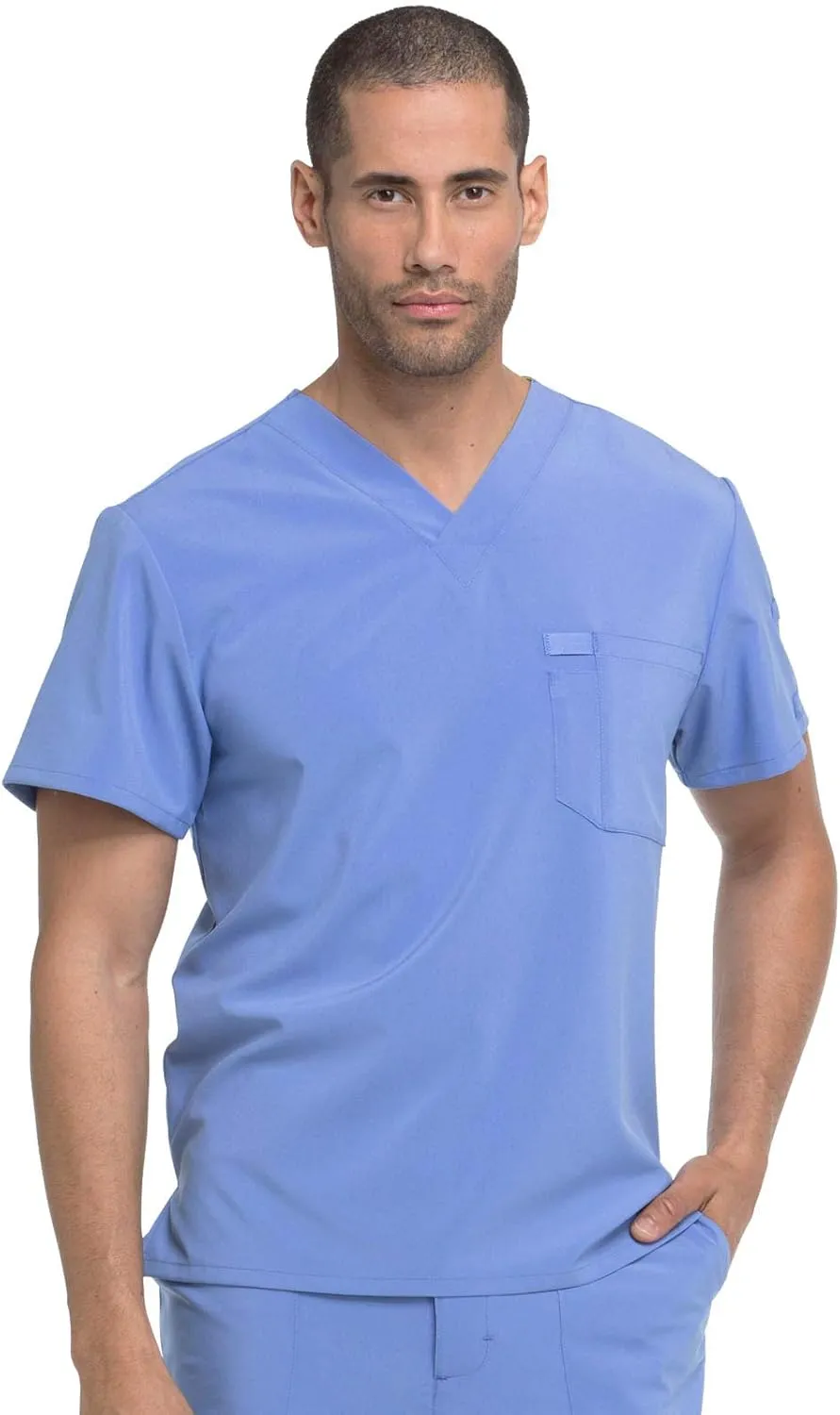 Dickies EDS Essentials Men Scrubs Top Tuckable V-Neck DK635