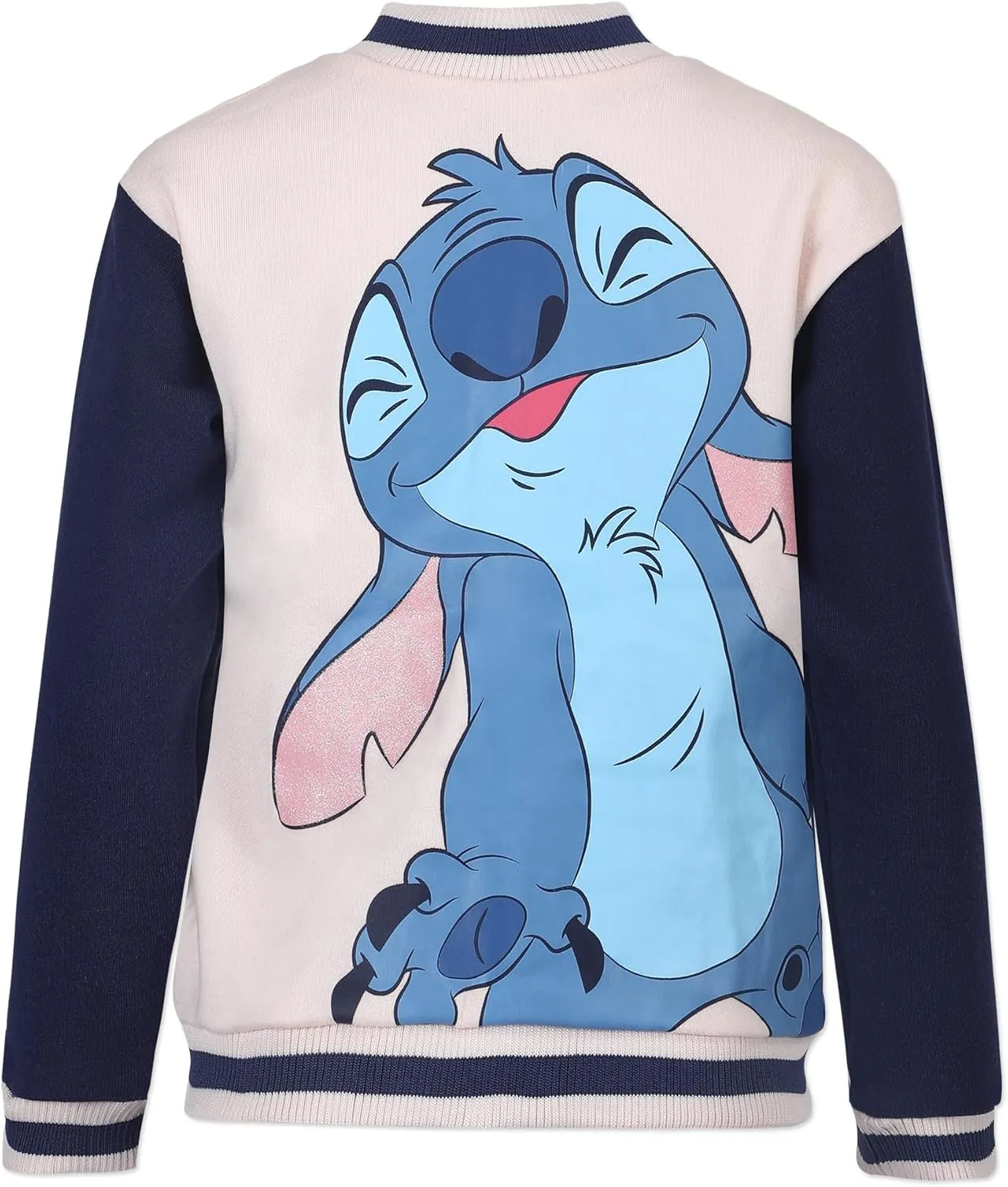 Disney Lilo & Stitch Girls Bomber Jacket, T-Shirt and Legging Set for Toddlers and Big Kids