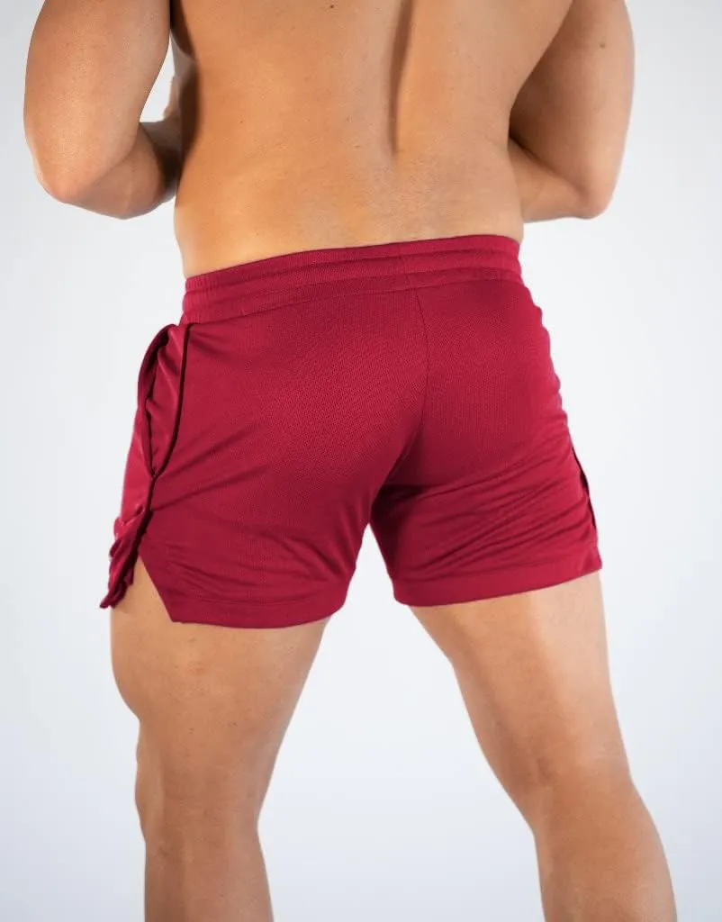 FLYFIREFLY Men's Gym Workout Shorts Running Lightweight Athletic Short Pants Bodybuilding Training