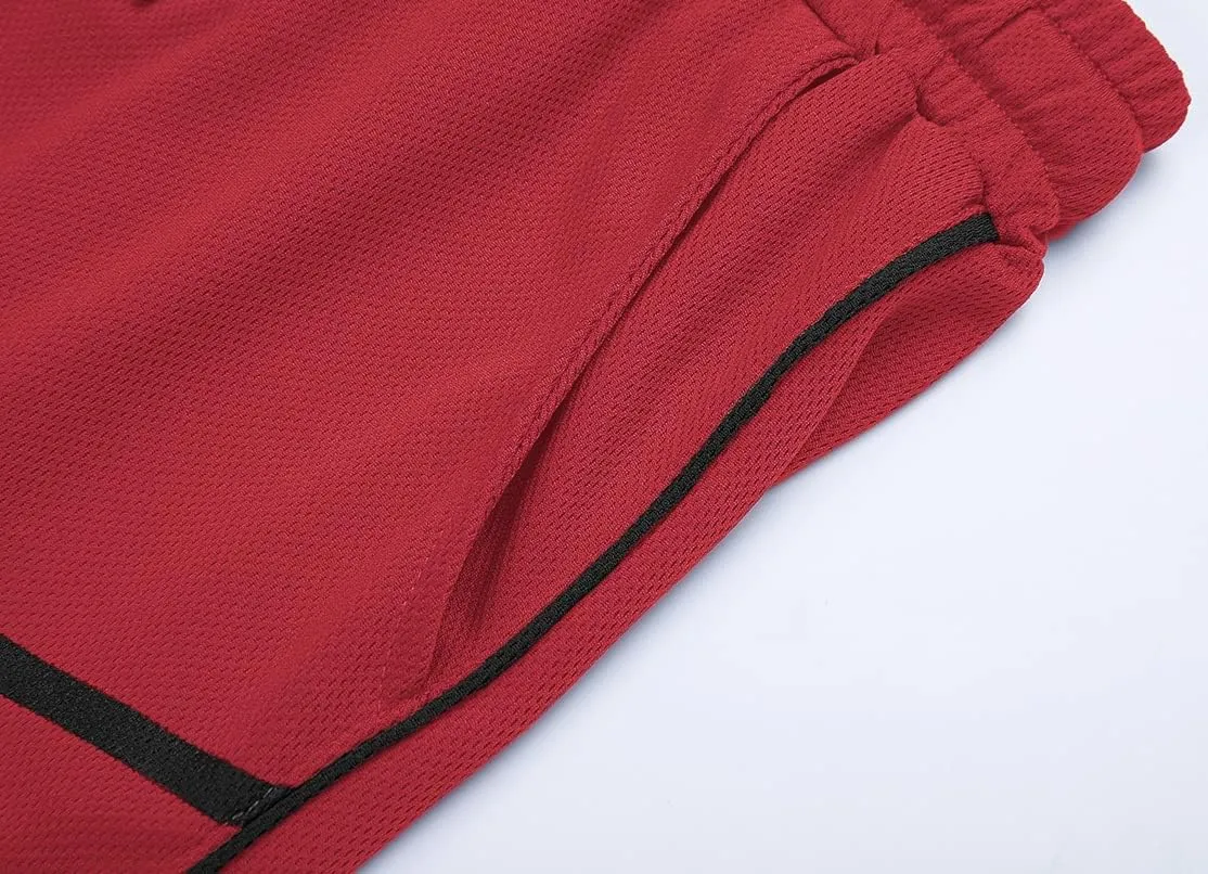 FLYFIREFLY Men's Gym Workout Shorts Running Lightweight Athletic Short Pants Bodybuilding Training