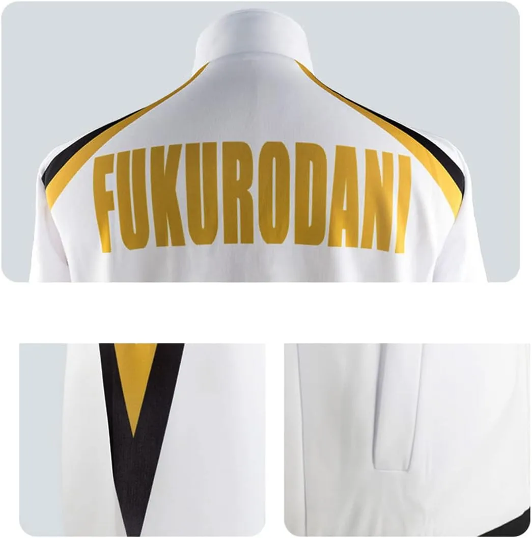 Fukurodani Gakuen High School Uniform Volleyball Jersey Cosplay Sportswear Jacket with Pants