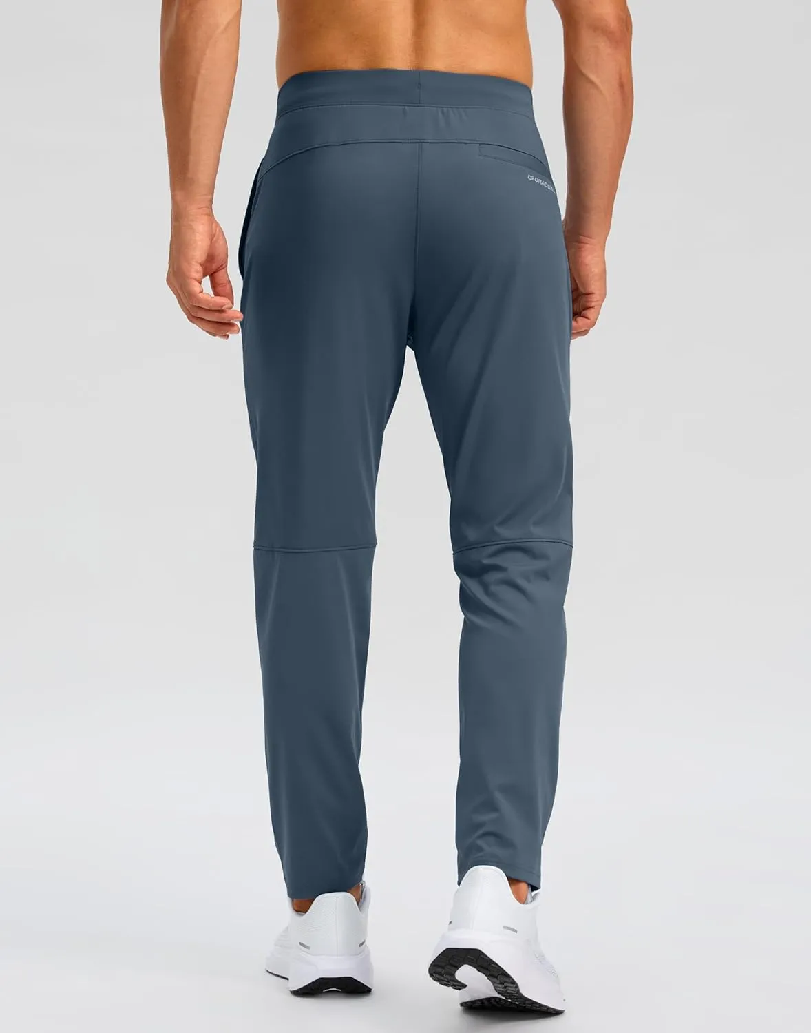 G Gradual 30"/32"/34" Inseam Tall Mens Sweatpants with Zipper Pockets Stretch Golf Workout Pants for Men Casual Athletic