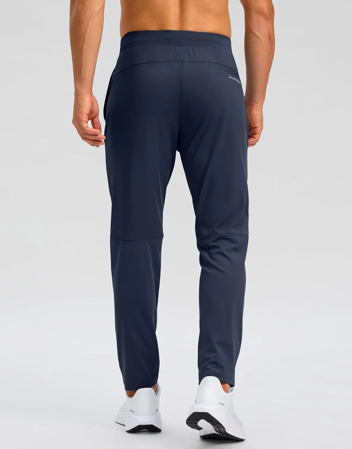 G Gradual 30"/32"/34" Inseam Tall Mens Sweatpants with Zipper Pockets Stretch Golf Workout Pants for Men Casual Athletic