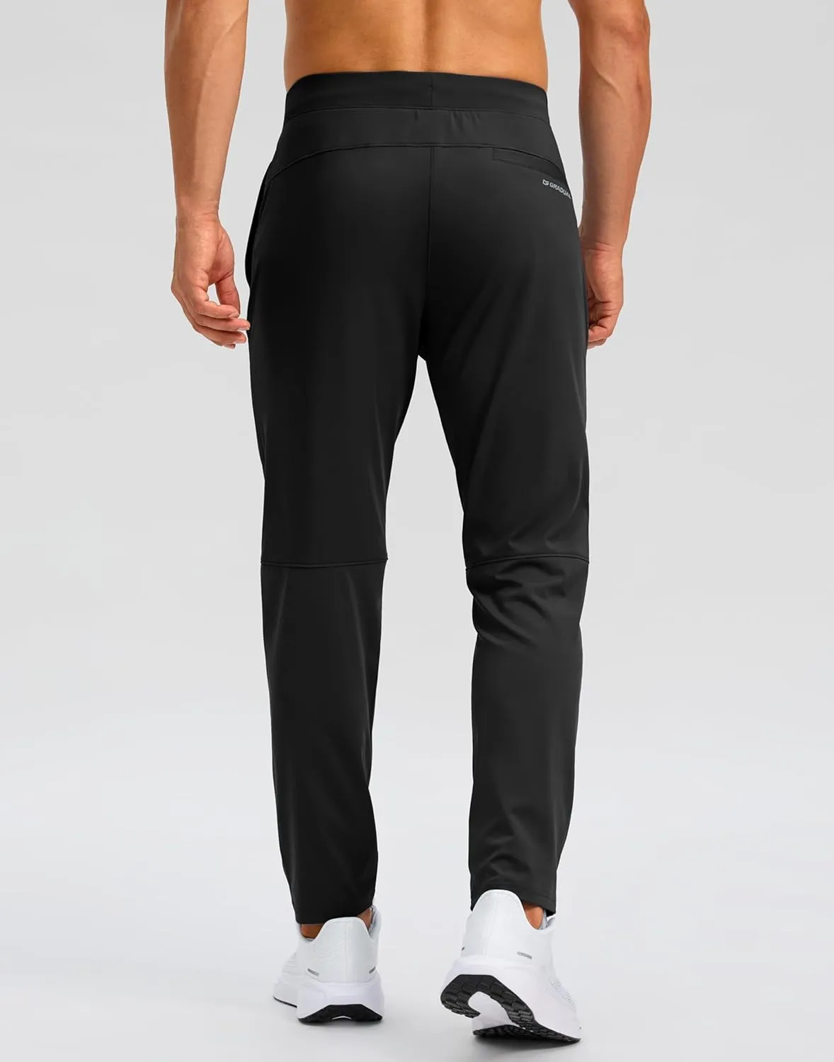 G Gradual 30"/32"/34" Inseam Tall Mens Sweatpants with Zipper Pockets Stretch Golf Workout Pants for Men Casual Athletic
