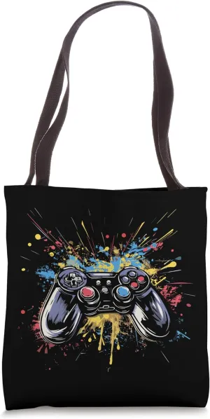 Gaming Controller Let's Plays Tote Bag