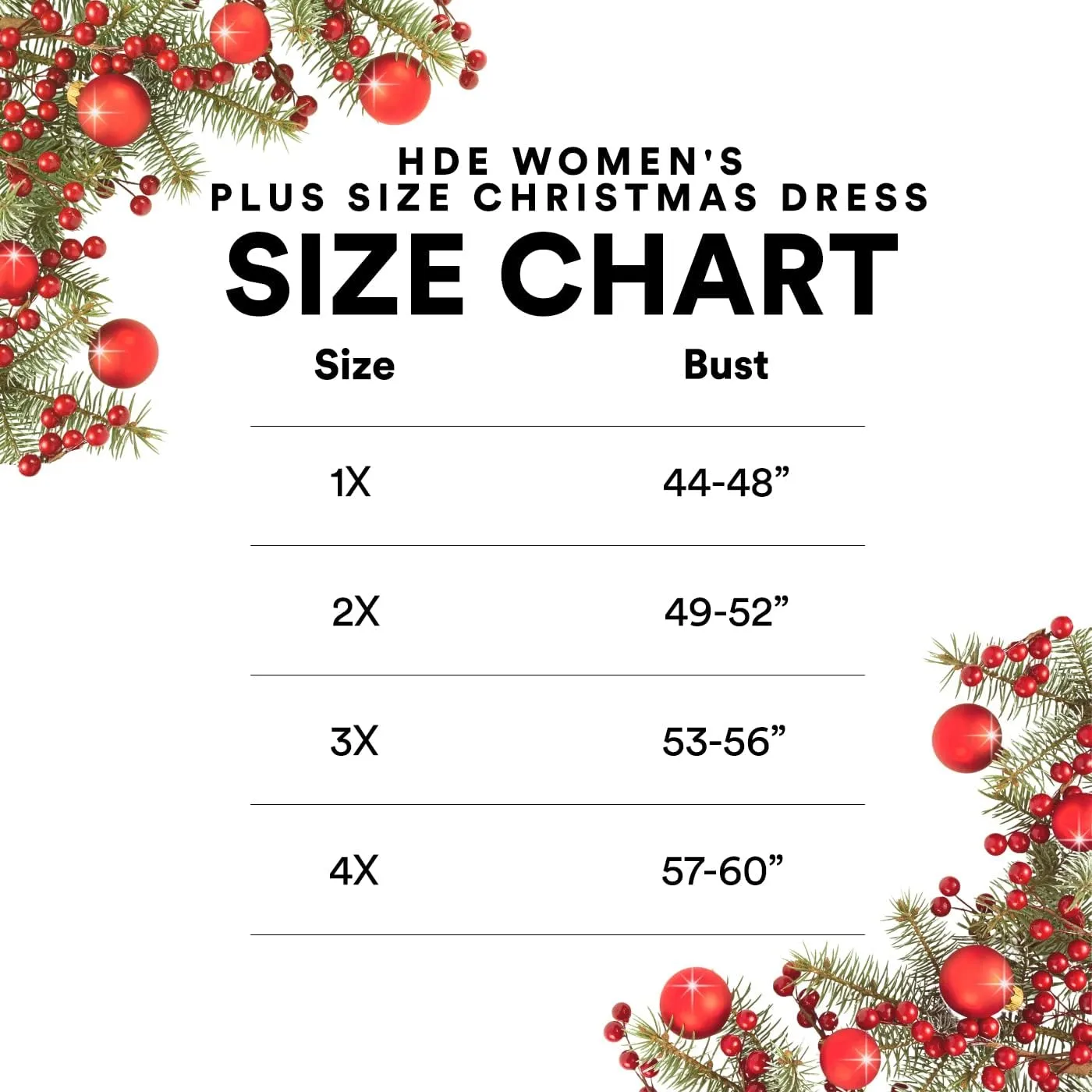 HDE Womens Plus Size Party Dress Ugly Christmas Sweater Long Sleeve Skater Dress