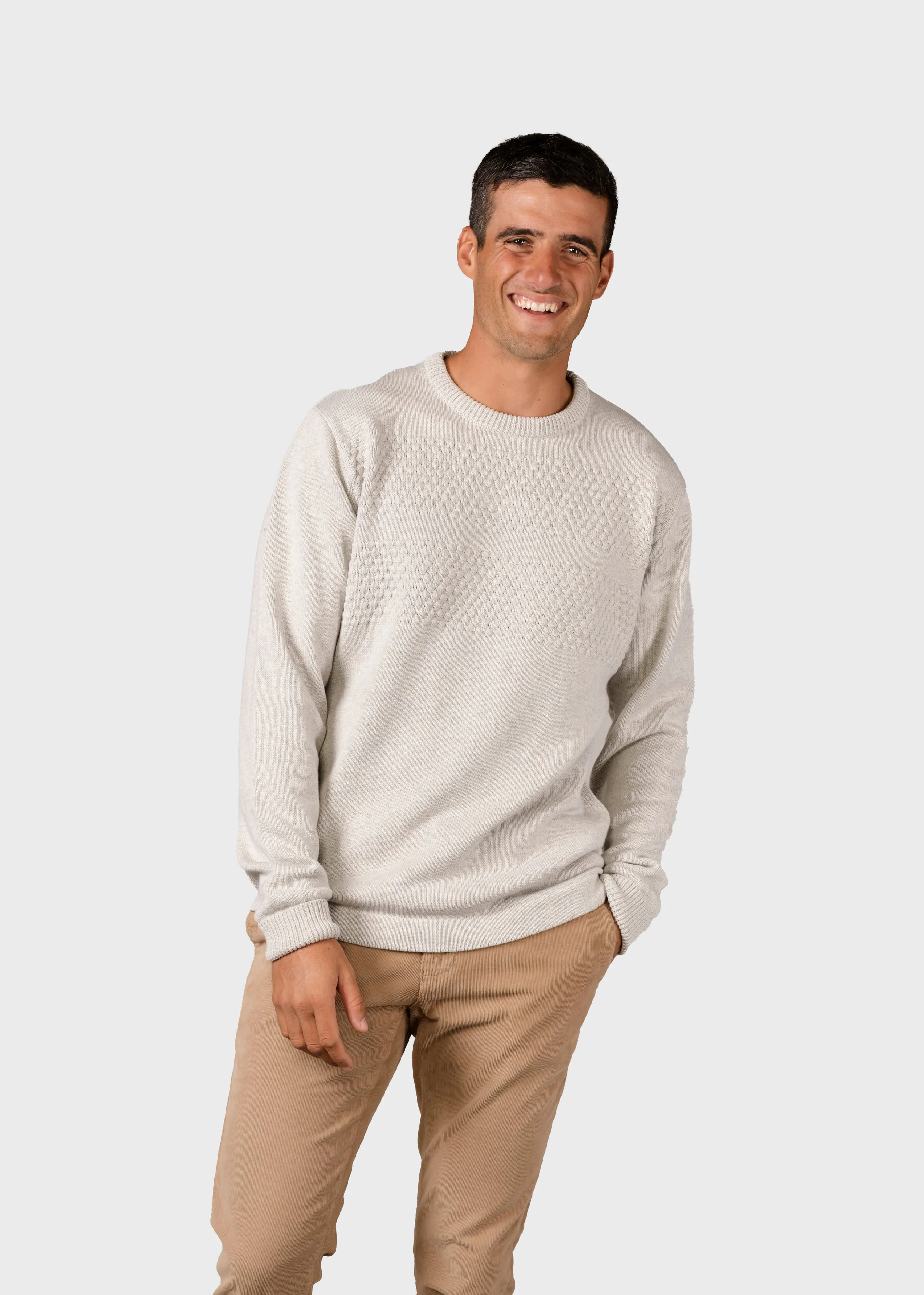 Herbert knit - Cream melange