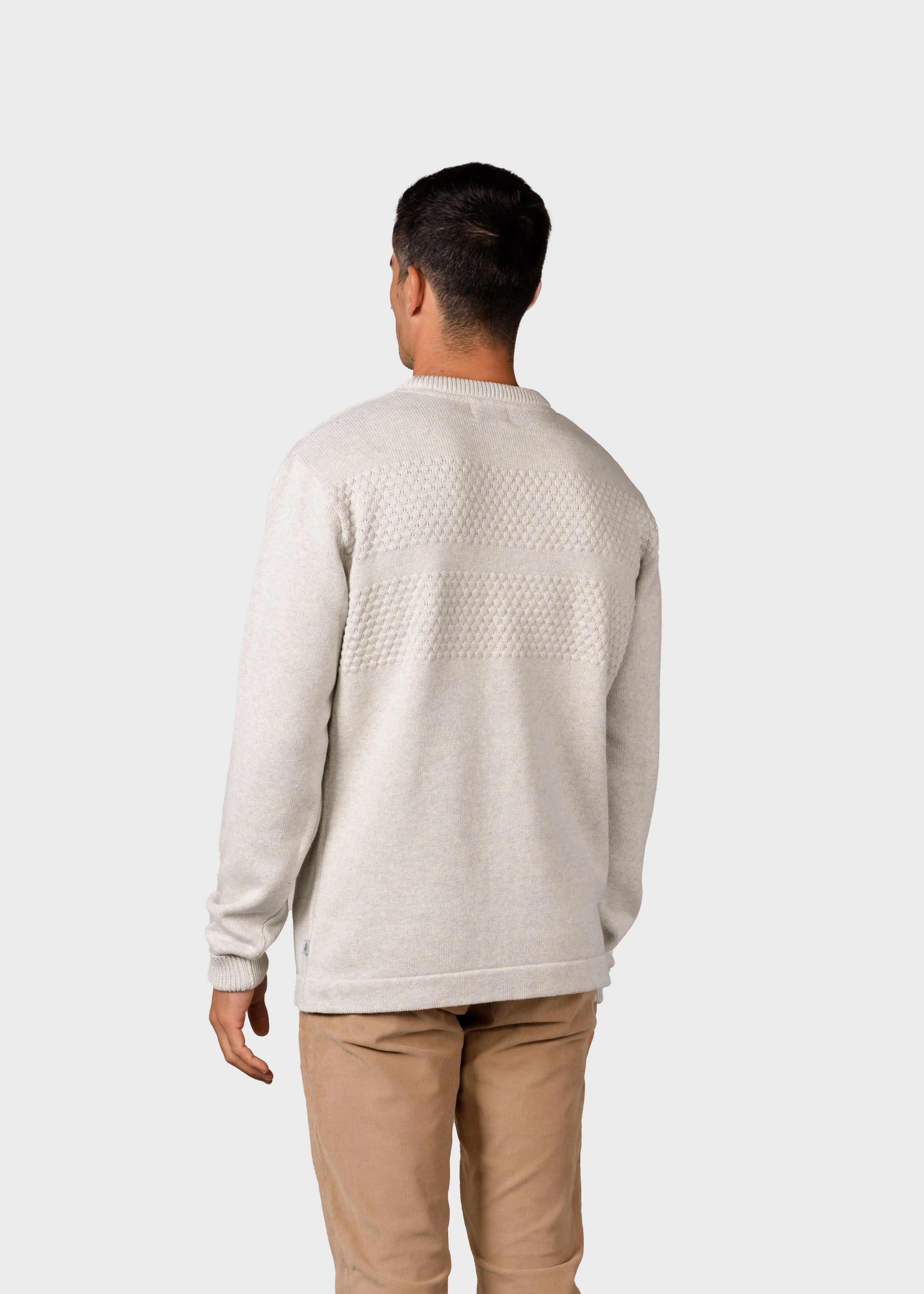 Herbert knit - Cream melange