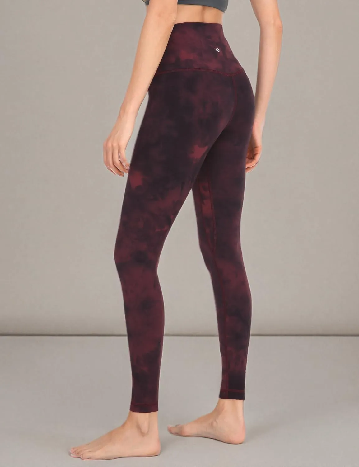 HeyNuts Essential Extra Long Leggings, High Waisted Athletic Compression Tummy Control Workout Yoga Pants 31"