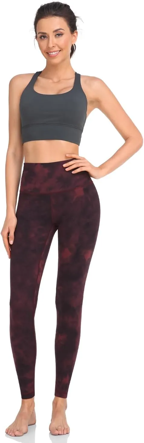 HeyNuts Essential Extra Long Leggings, High Waisted Athletic Compression Tummy Control Workout Yoga Pants 31"