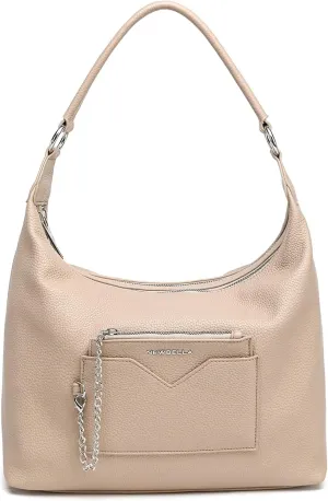 Hobo Purse, PU Leather Shoulder Bag, Tote Handbag for Work and Travel