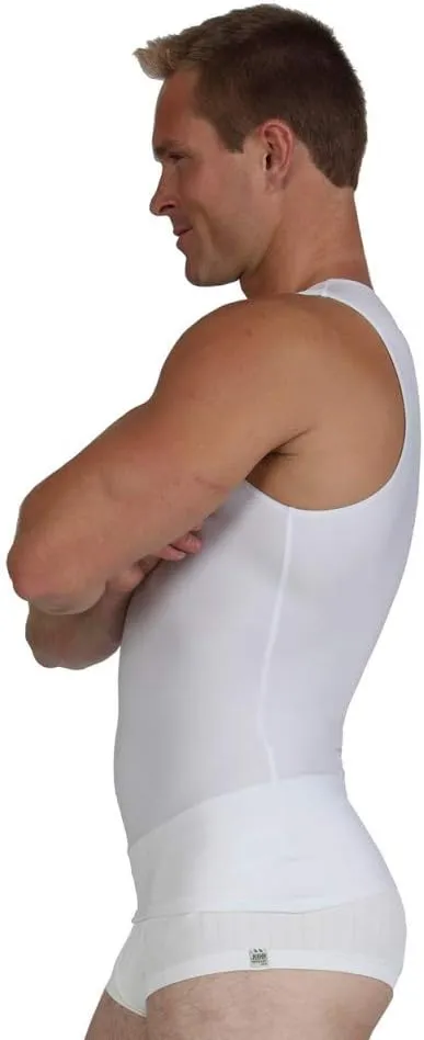 Insta Slim ISPRO Slimming Crew-Neck Sleeveless Top Shapewear Compression Shirt for Men - (Pack of 3)