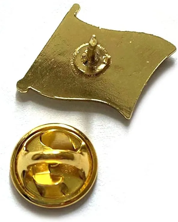 International Single Flag Lapel Small Pins Badges