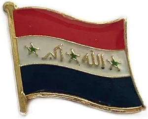 International Single Flag Lapel Small Pins Badges