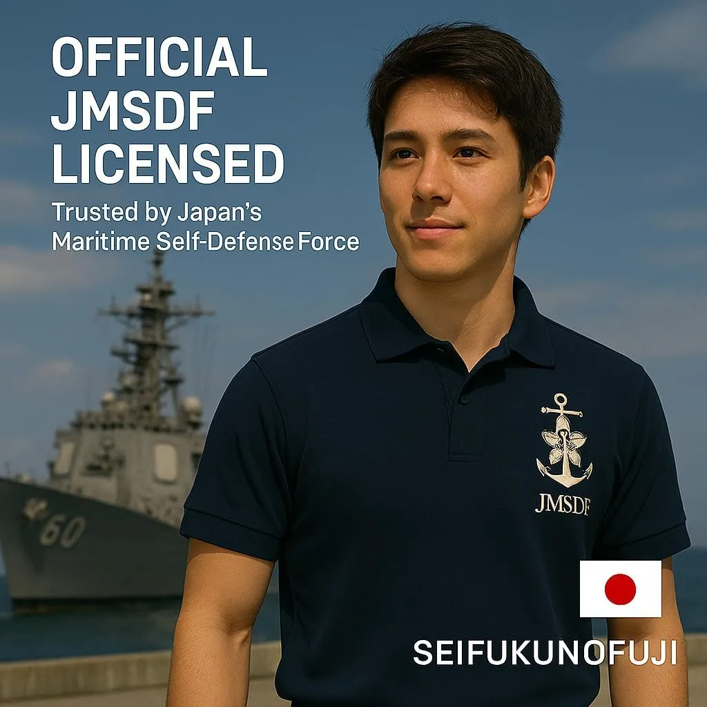Japan Maritime Self-Defense Force Official T-Shirt | JMSDF | SEIFUKU NO Fuji