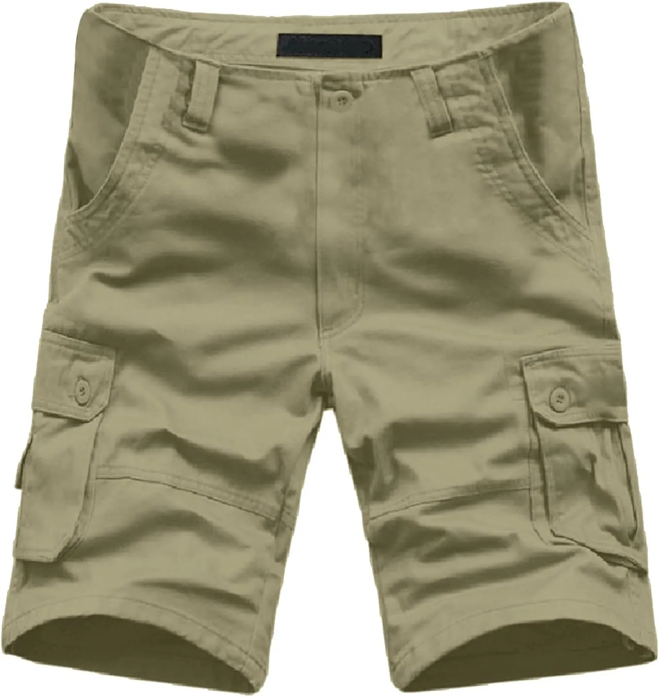 LCMTWX Khaki Shorts Leisure Overalls Summer Men's and Color Pants with Multi-Pocket Men's Pants Big and Tall Cargo Shorts