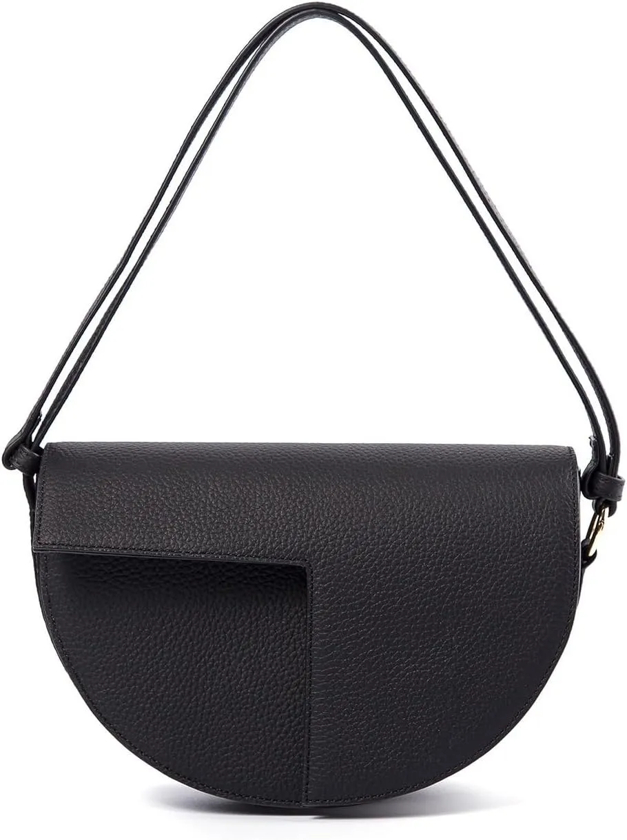 Leather Shoulder Bags, lightweight Saddle Bag Purses