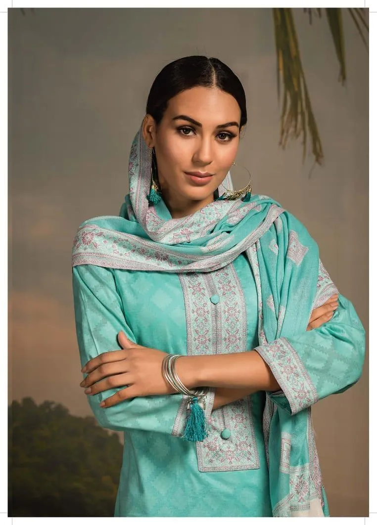 LEHERSALWAR KAMEEZNAARITI PRESENT  SOFT COTTON JACQUARD STYLISH LOOK SALWAR KAMEEZ IN SURAT TEXTILE MARKET