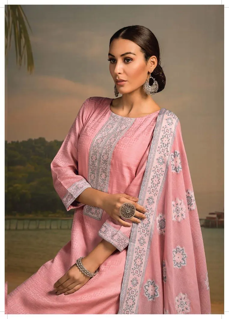 LEHERSALWAR KAMEEZNAARITI PRESENT  SOFT COTTON JACQUARD STYLISH LOOK SALWAR KAMEEZ IN SURAT TEXTILE MARKET