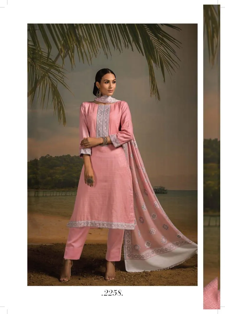 LEHERSALWAR KAMEEZNAARITI PRESENT  SOFT COTTON JACQUARD STYLISH LOOK SALWAR KAMEEZ IN SURAT TEXTILE MARKET