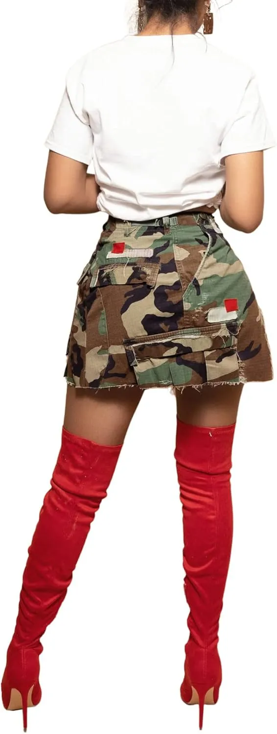 LETSVDO Women's Bubble Mini Skirt Y2k Pleated Ruffle Elastic Waist A Line Flare Balloon Cute Summer Short Skirts