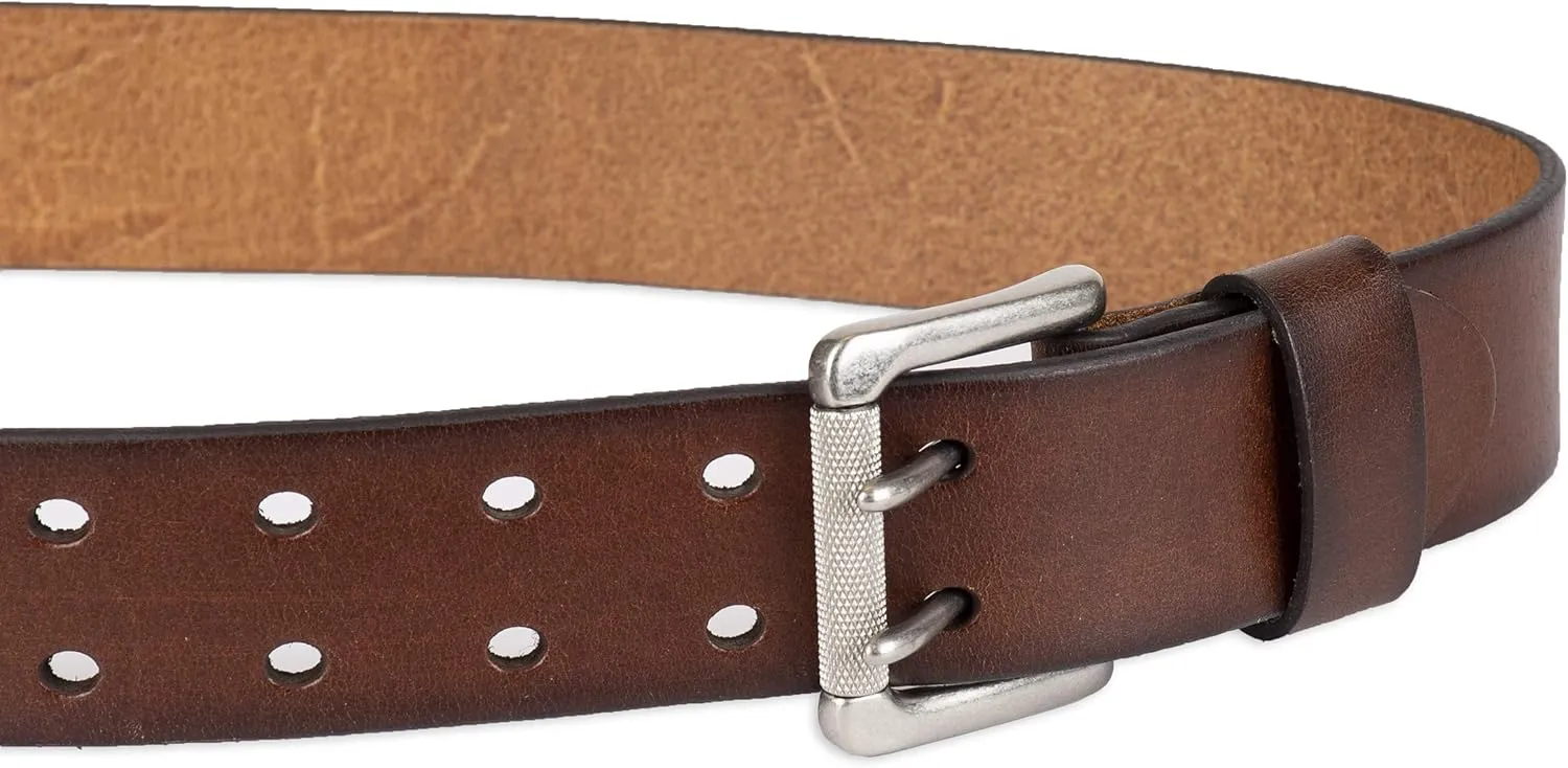 Levi's Men's Casual Everyday Jean Belt with Double Prong Buckle