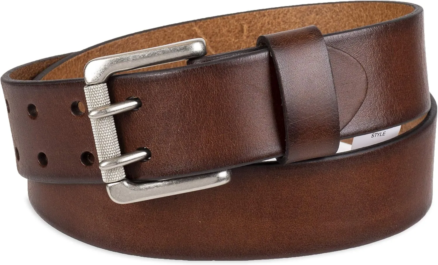 Levi's Men's Casual Everyday Jean Belt with Double Prong Buckle
