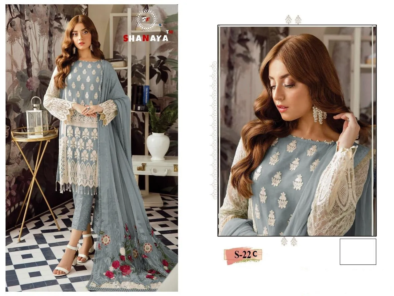 Loose Pcs Launched Shanaya Georgette Stylish Designer Kurtis Collections