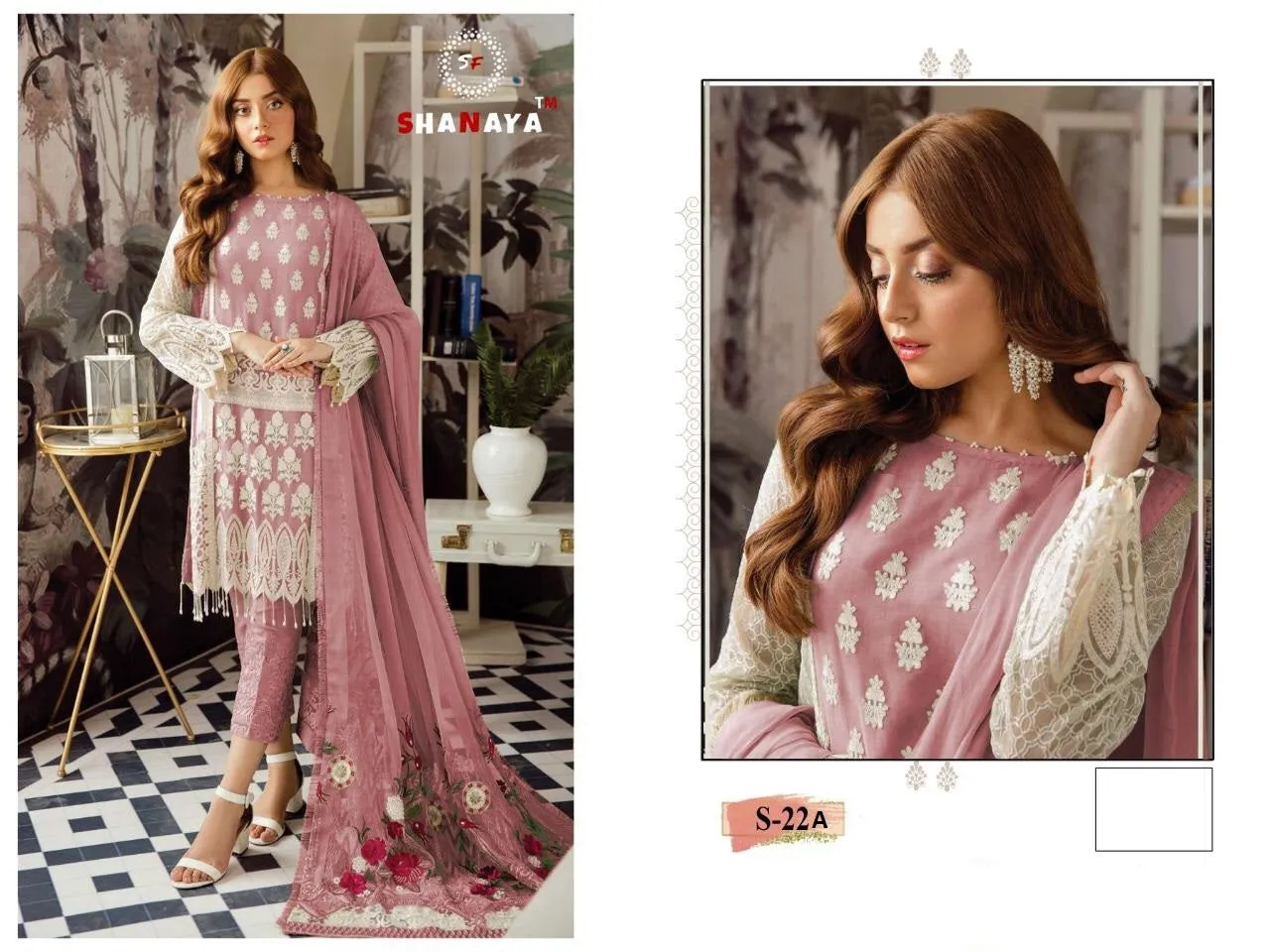 Loose Pcs Launched Shanaya Georgette Stylish Designer Kurtis Collections